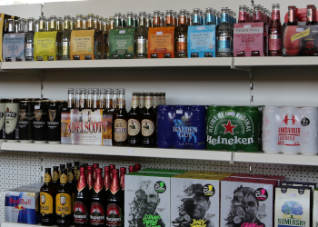 Abholmarkt, Teilansicht